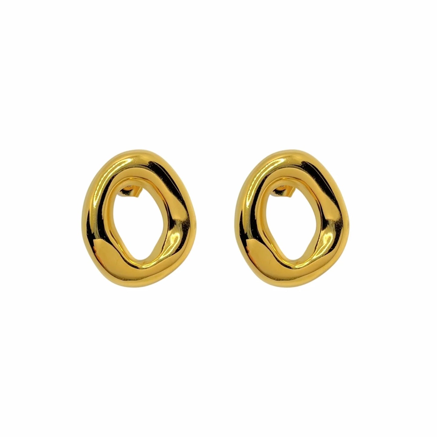 Orecchini Fluid Circle