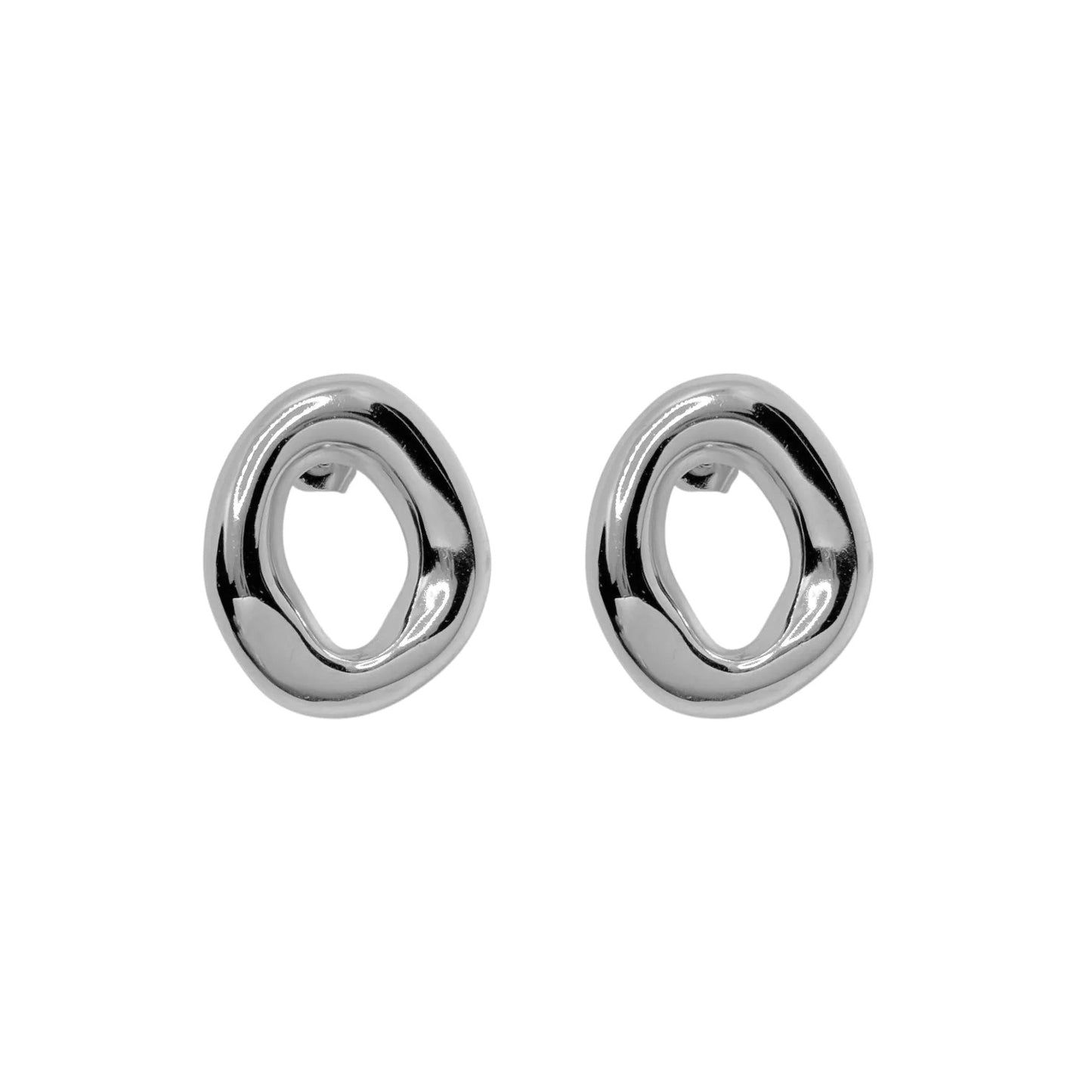 Orecchini Fluid Circle